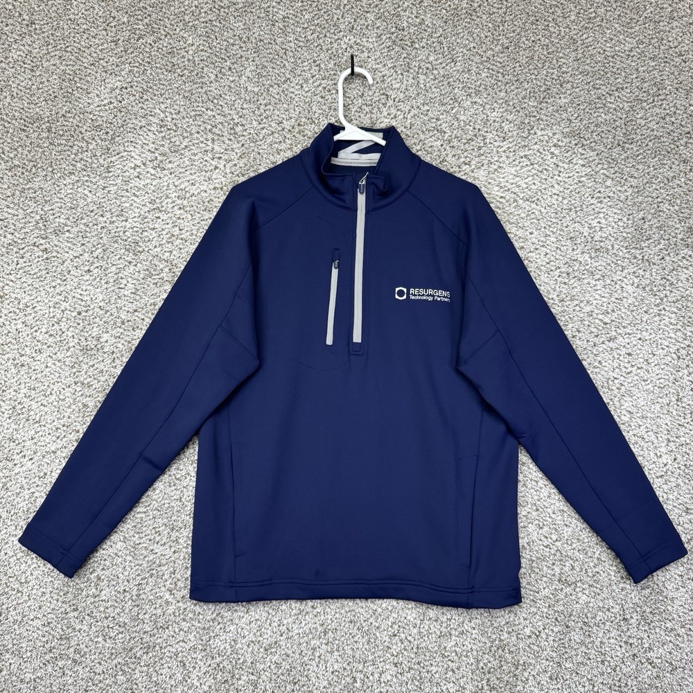Zero Restriction Tour Series Quarter Zip Sweatshirt Men's Medium Golf Pullover